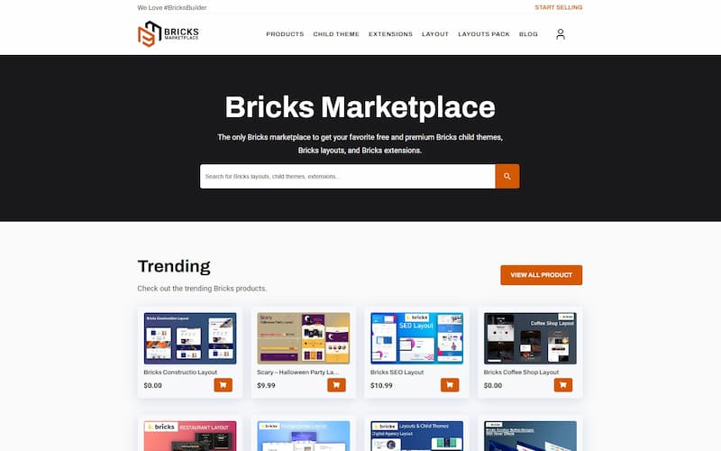 Bricks Marketplace