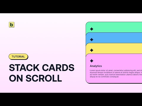 How To Stack Cards On Scroll In Wordpress (using Bricks Builder)