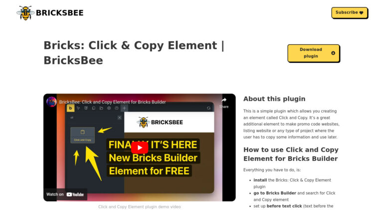 Click & Copy Element