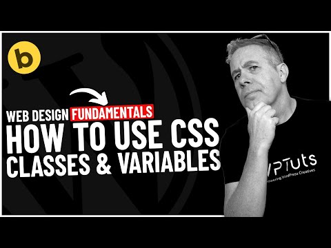 How do css classes and variables work together in bricks?